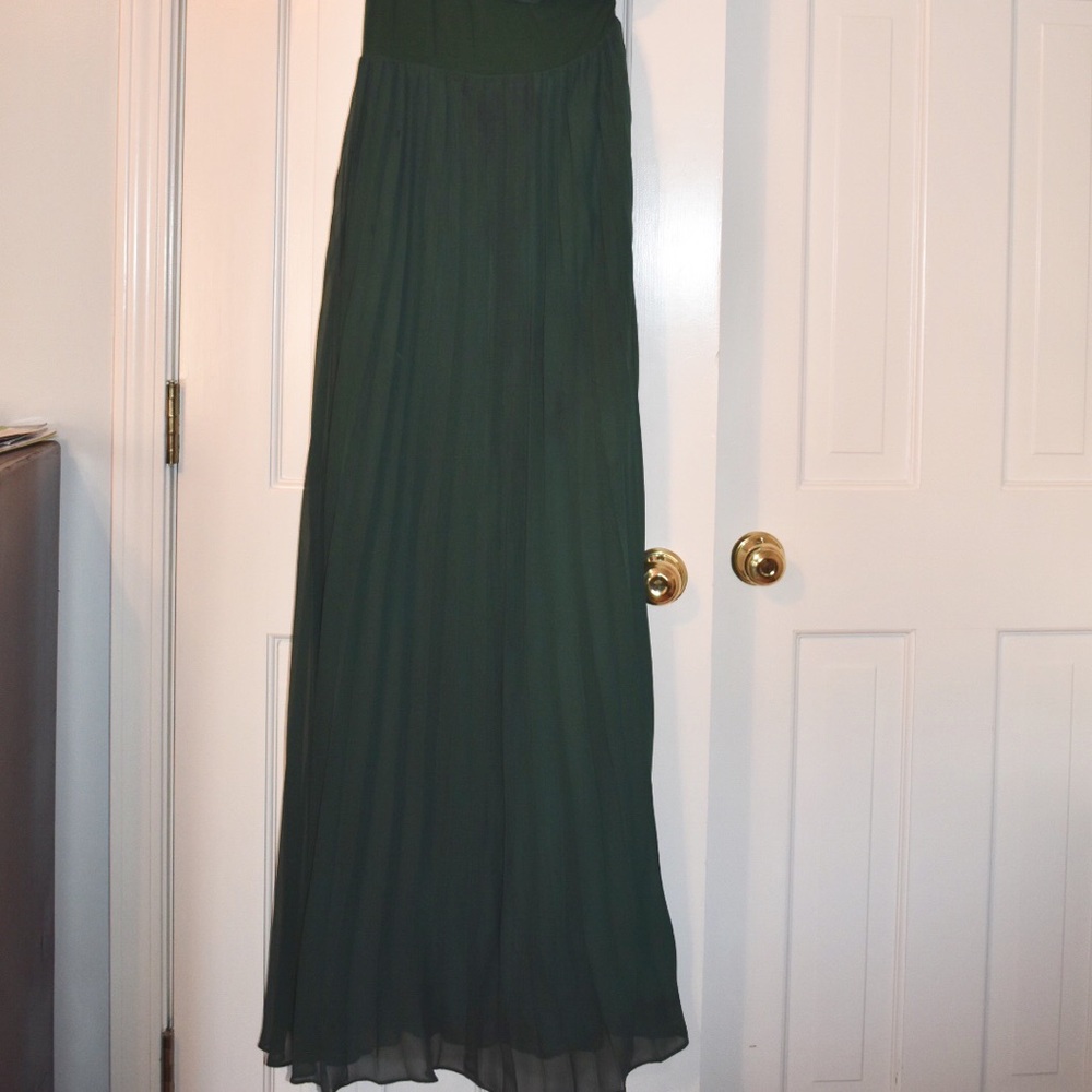 Ark & Co. floor length green dress - Picture 4 of 4